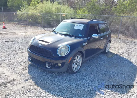 2011 Mini Cooper S Clubman from USA, damaged, VIN WMWZG3C57BTY36172